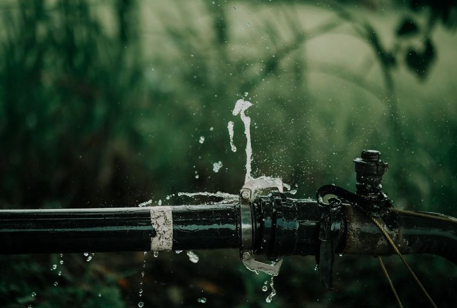 Drip irrigation repair example